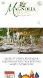 Mobile Screenshot of magnoliarental.com
